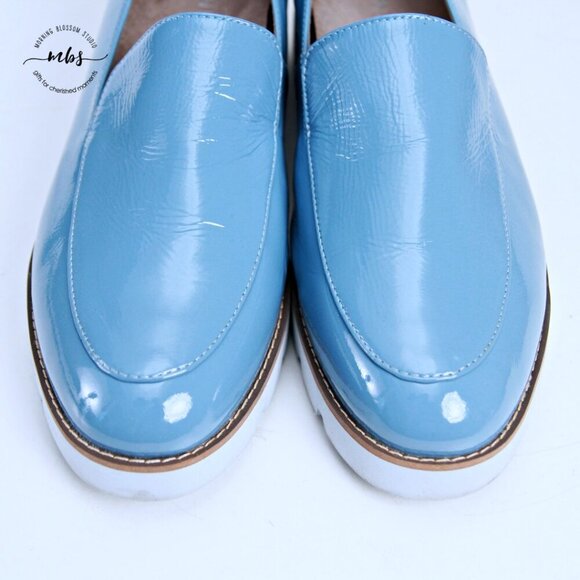 Vionic Kensley Lug Sole Slip Ons Blue Women 11 - Picture 9 of 14